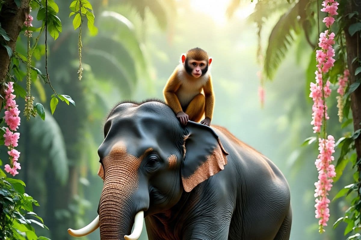 Viral Video:  बंदर को मारने जा रहा था चीता, बीच में ढाल बनकर खड़ा हो गया हाथी, भावुक कर देगा वीडियो