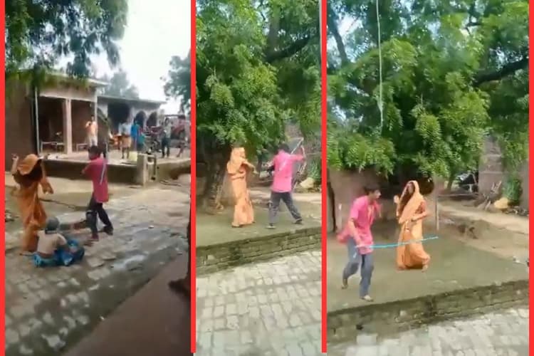 Viral Video: कलयुगी बहू ने सास को चप्पलों से पीटा, गुस्साए देवर ने भाभी की सड़क पर की धुनाई