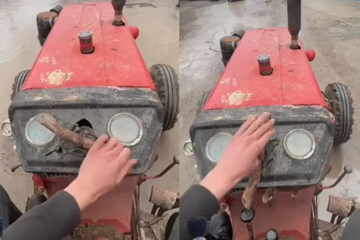Viral Video: स्टीयरिंग नहीं था, तो लकड़ी से दौड़ाया ट्रैक्टर, देसी जुगाड़ ने फिर किया कमाल