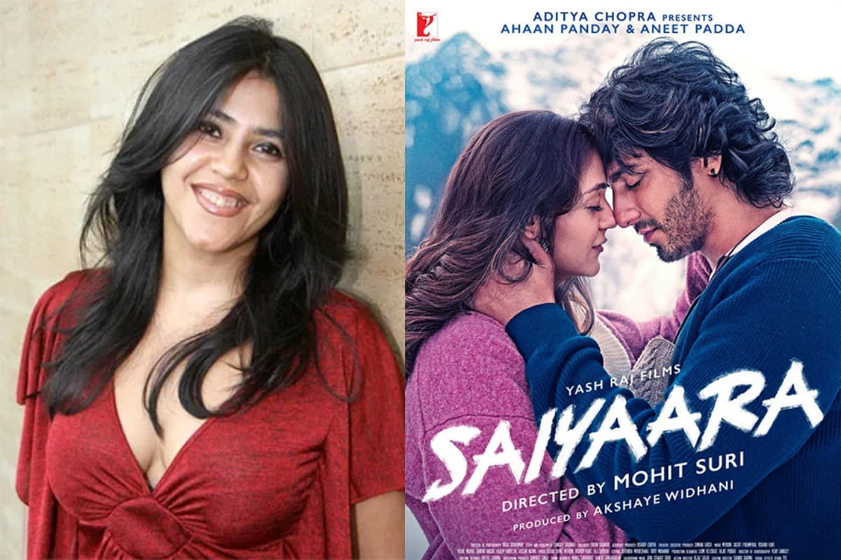 Saiyaara की ऐतिहासिक सफलता पर एकता कपूर ने तोड़ी चुप्पी, कहा- इस उम्र में प्यार में पड़ने का समय नहीं है