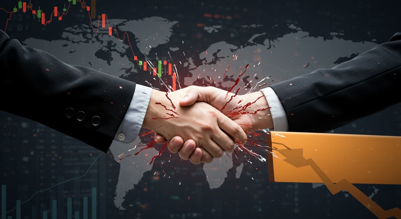 अमेरिकी टैरिफ से भारतीय शेयर बाजार में गिरावट, वैश्विक व्यापार में अनिश्चितता