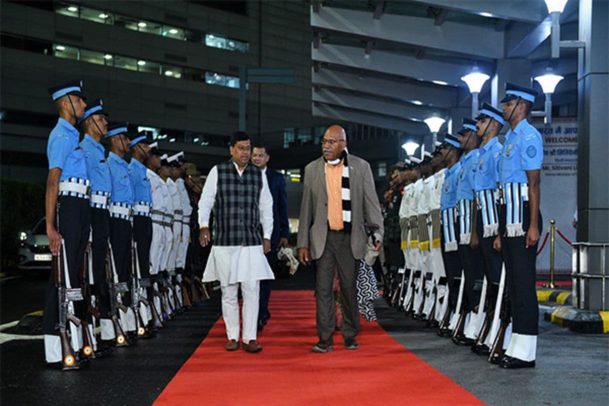 भारत पहुंचे फिजी पीएम सिटिवेनी राबुका, द्विपक्षीय रिश्तों पर होगी अहम वार्ता