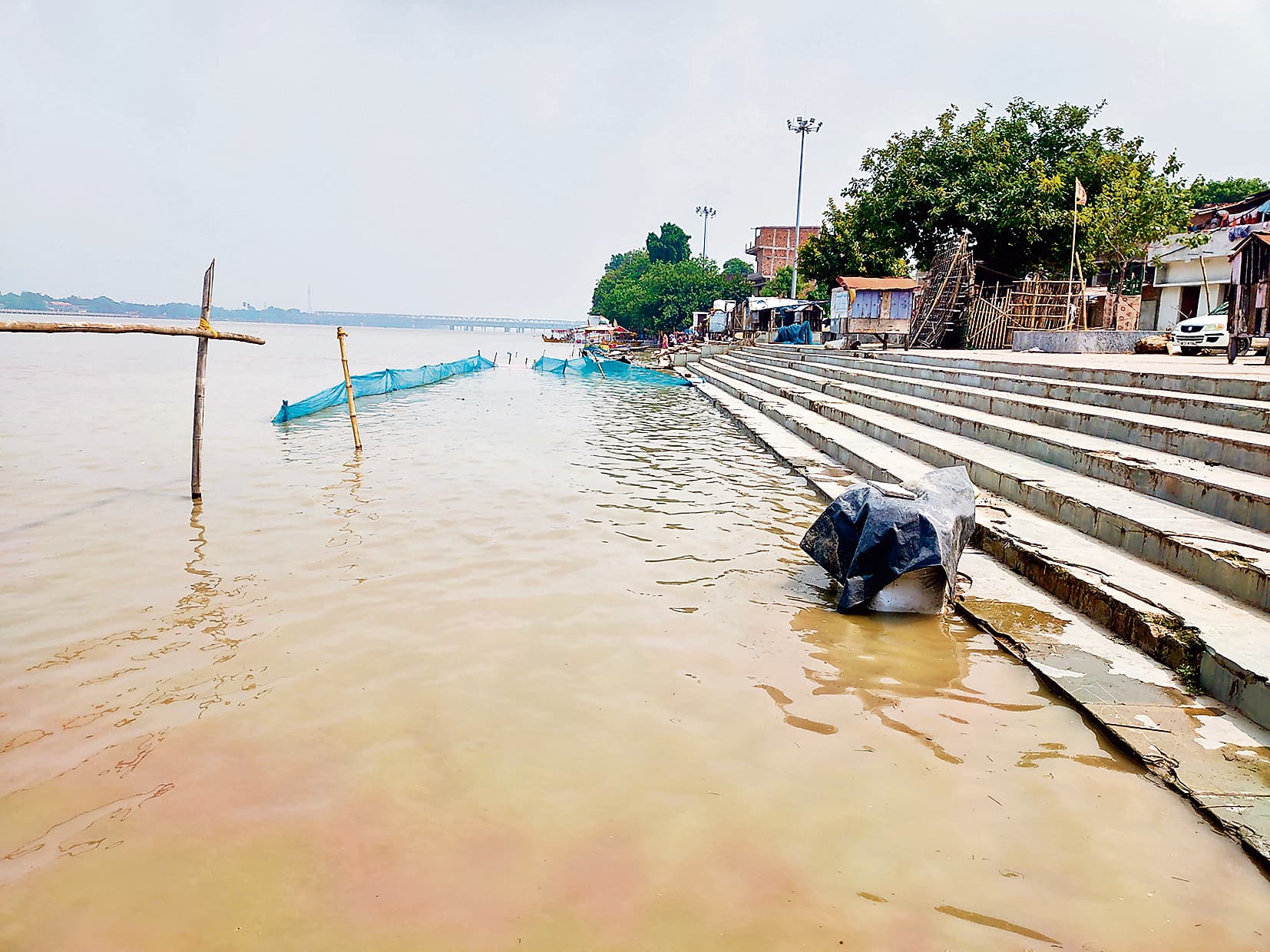 Hajipur News : गंगा और गंडक नदी के बढ़ते जल स्तर से हाजीपुर और लालगंज अलर्ट मोड पर