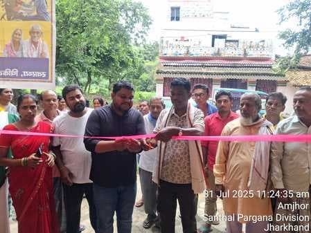 200 मरीजों की हुई स्वास्थ्य जांच, दी गयी निशुल्क दवा