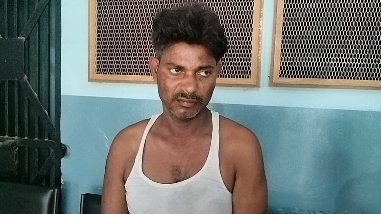 अभियुक्त को पुलिस ने सूर्यगढ़ा बाजार से किया गिरफ्तार