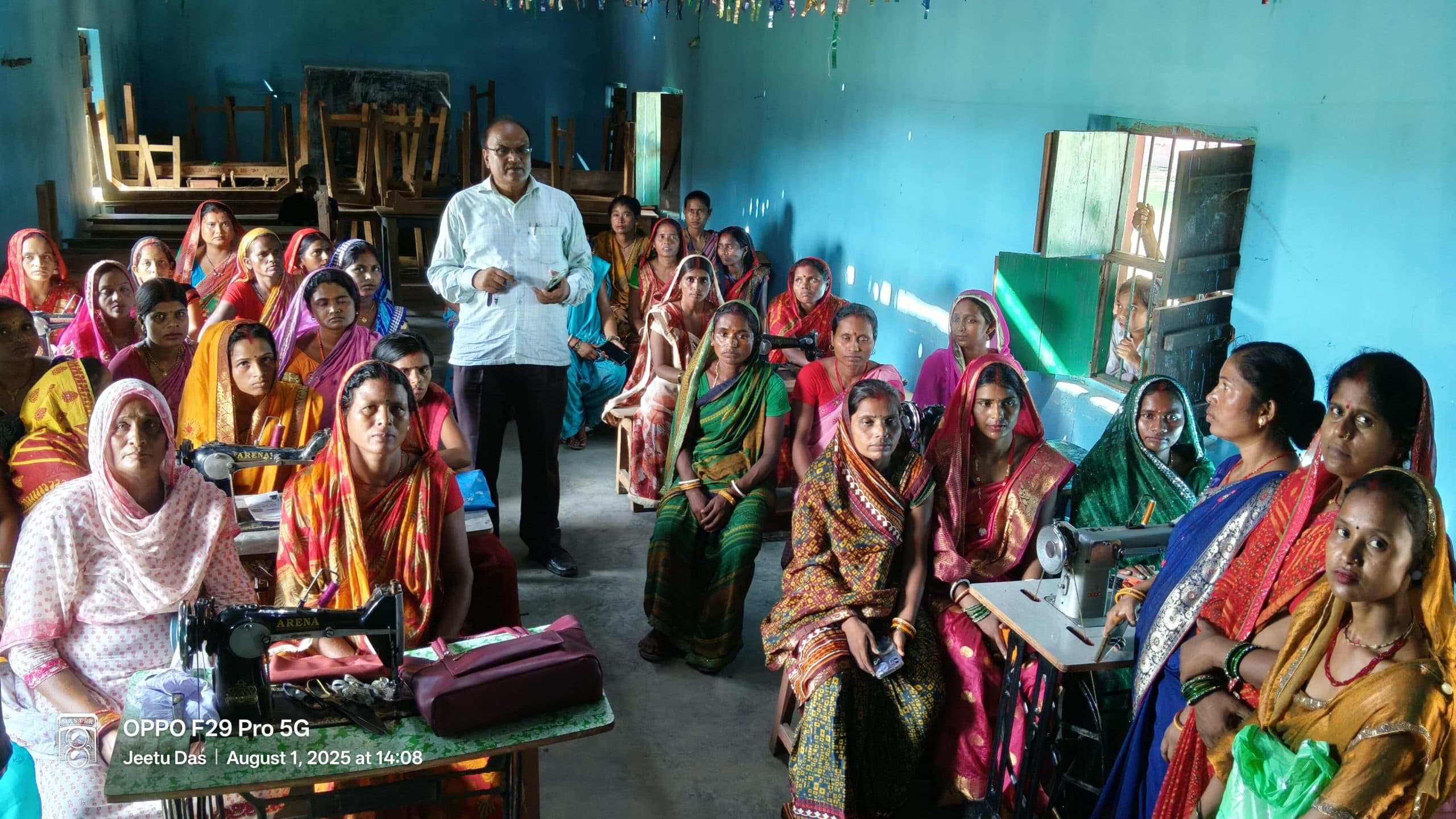 महिलाओं को आत्मनिर्भर बनाना प्रशिक्षण का उद्देश्य