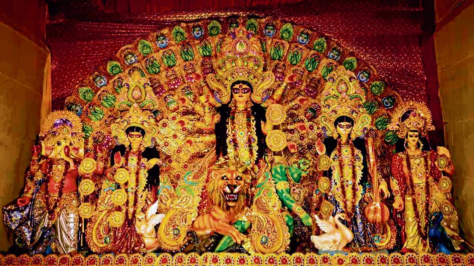 महालया पूर्व प्रतिमा दर्शन के लिए किया टिकट का प्रावधान