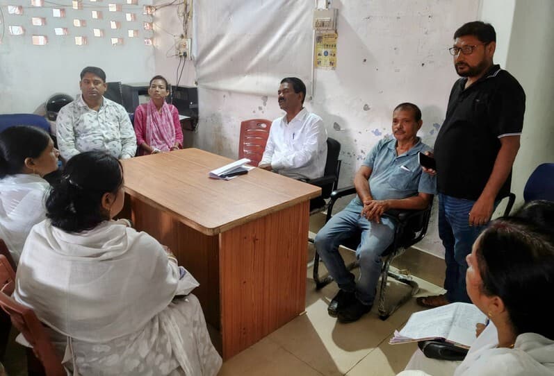 फाइलेरिया उन्मूलन अभियान व नियमित टीकाकरण की कार्य योजना पर हुई चर्चा