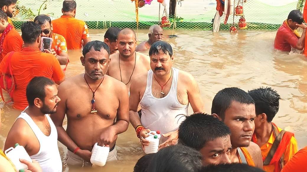 Bhagalpur News: पर्यटन मंत्री अजगैवीनाथ धाम से बैद्यनाथ धाम के लिए रवाना