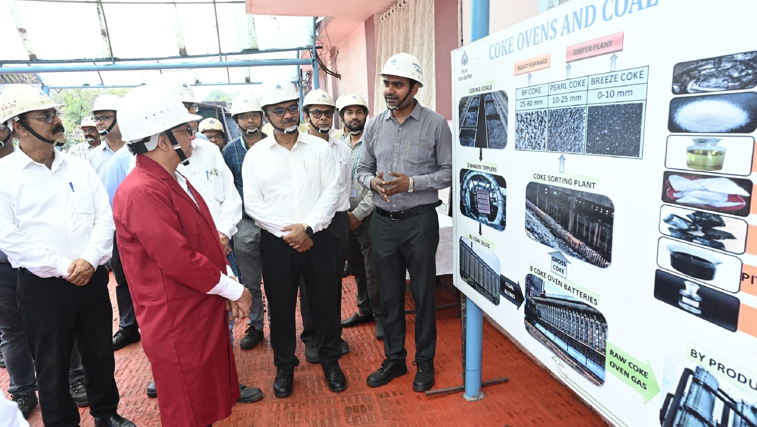 Bokaro News : बीएसएल के उत्पादन व उत्पादकता से अवगत हुए सेल के सीवीओ