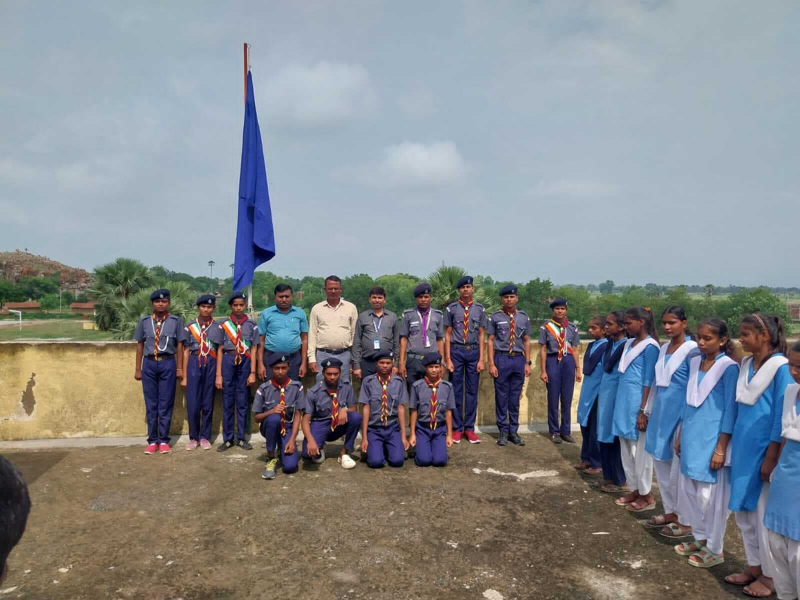 कोरमा विद्यालय में स्काउट गाइड प्रथम सोपान प्रशिक्षण पूरा