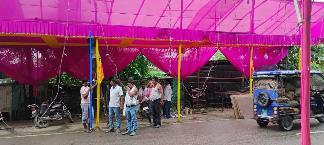 Samastipur News:तैयारी पूरी, आज रात कांवरियों का निकलेगा दल