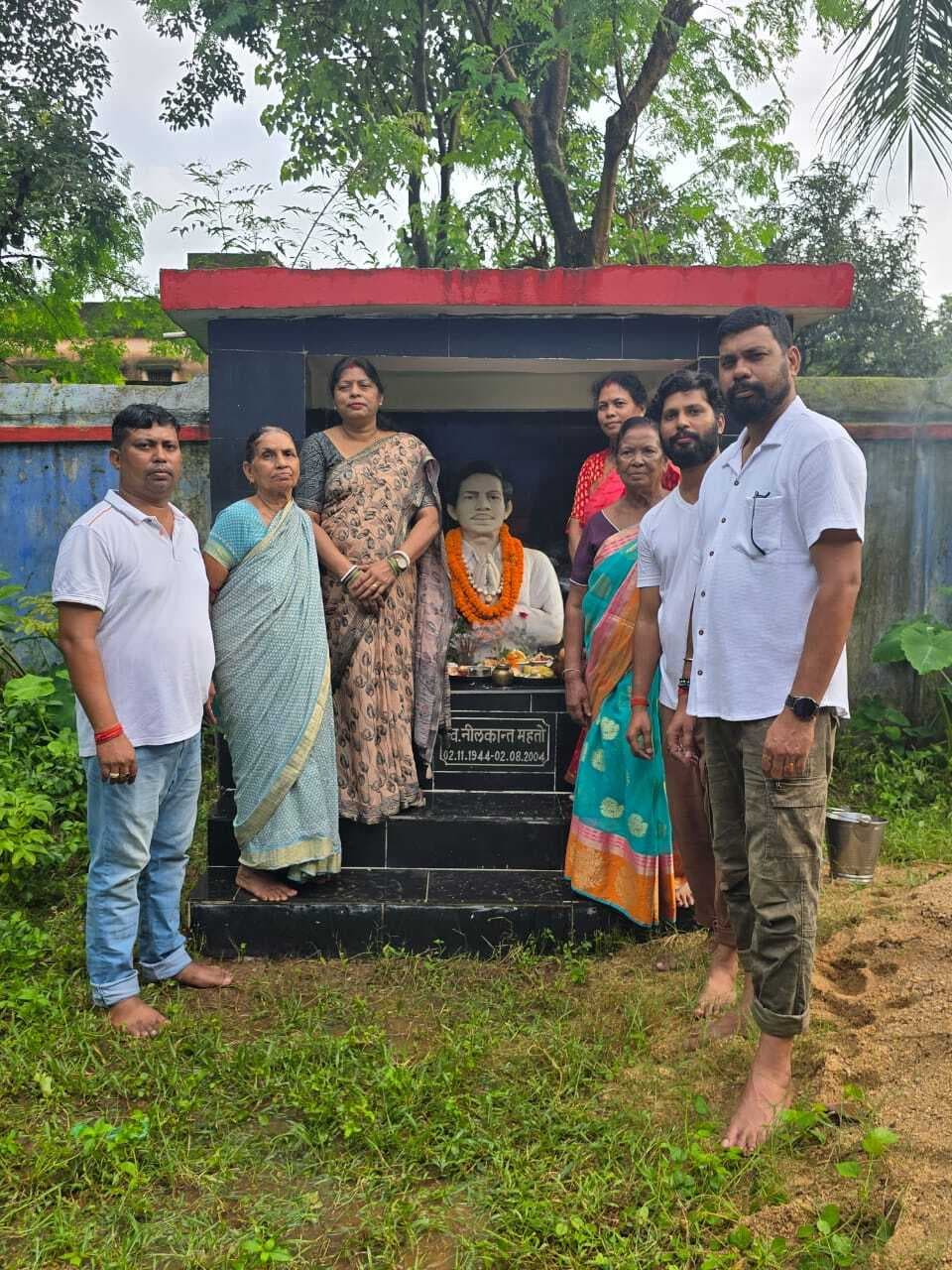 सोनाहातू में नीलकांत महतो की 21वीं पुण्यतिथि मनायी गयी