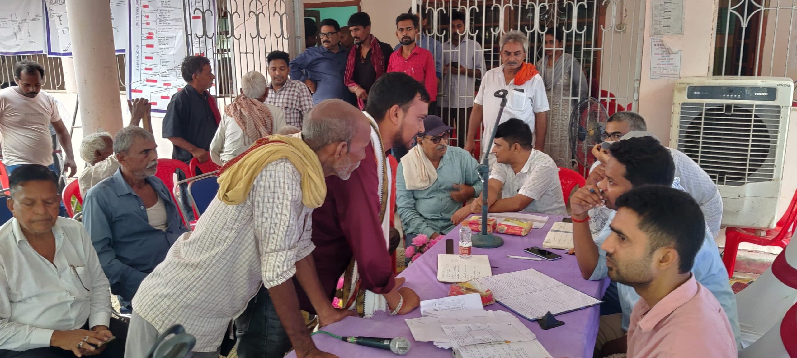 सिंचाई की समस्या के समाधान का अभियंता ने दिया आश्वासन