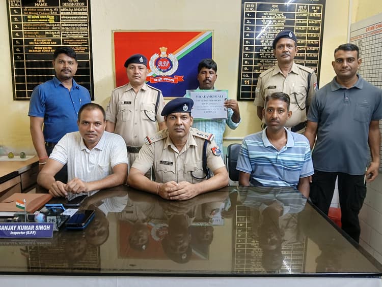 रेल इंजन से डीजल चोरी मामले में एक और गिरफ्तार