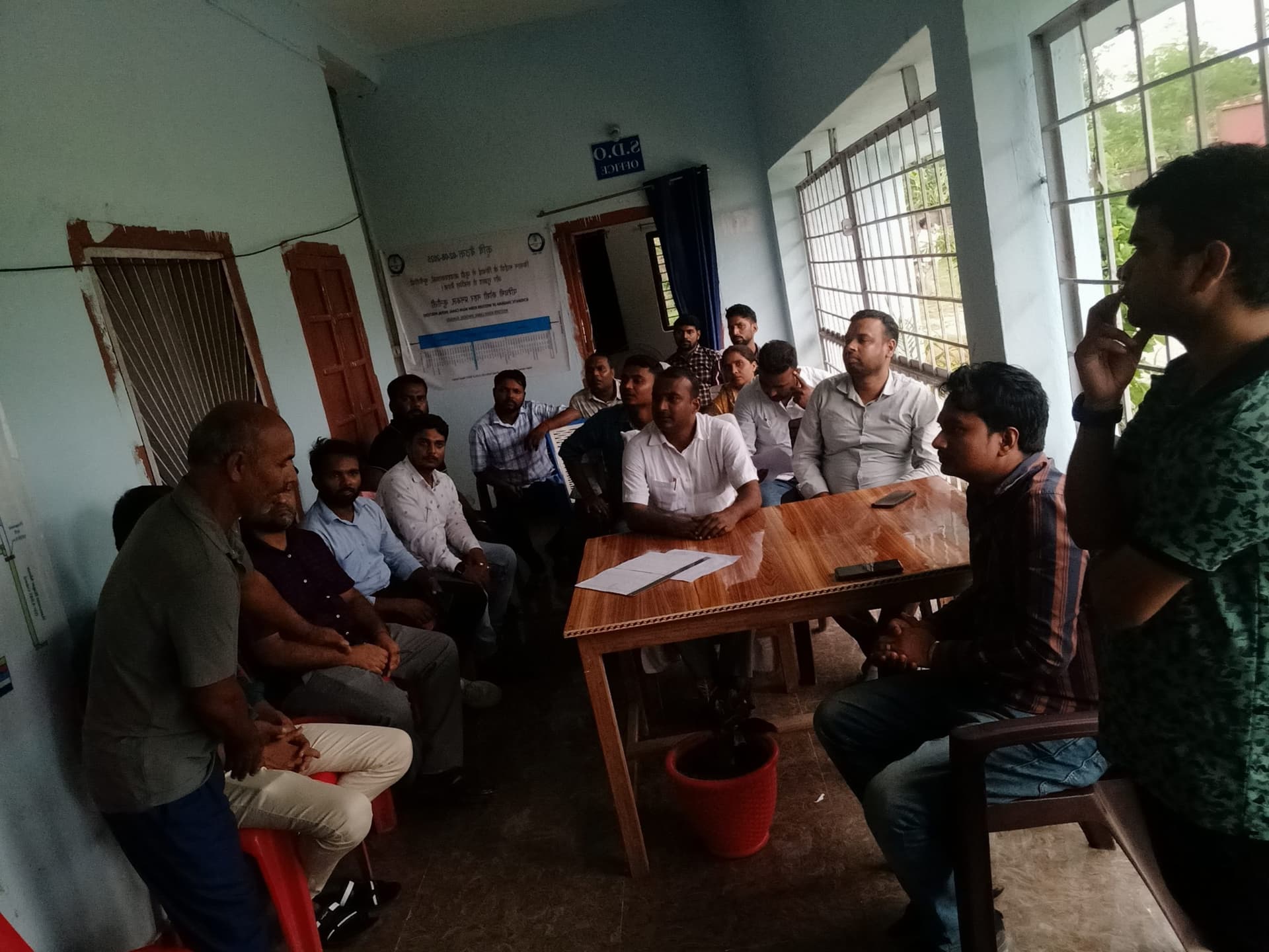 नेपाल के किसानों के समाधान का अधिकारियों ने दिया आश्वासन