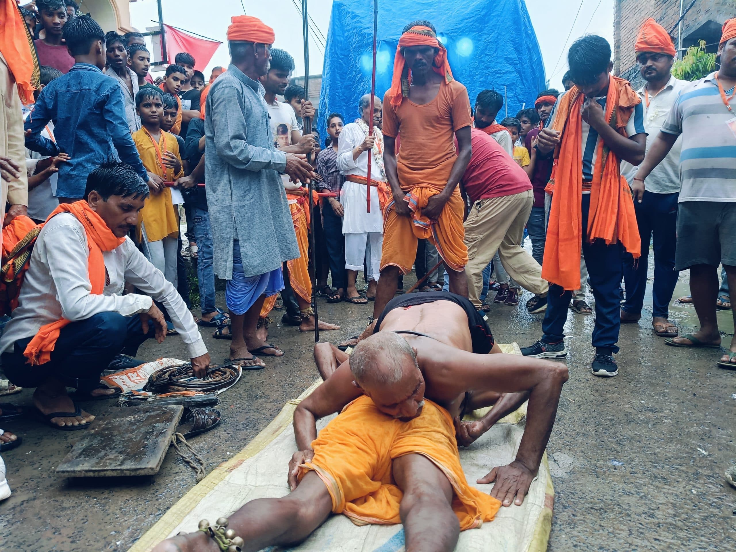 Samastipur News:बजरंग दल महोत्सव पर निकाली गयी शोभा यात्रा