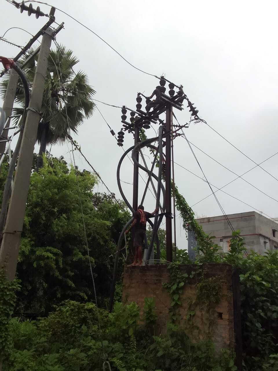 Samastipur News:सुधा फीडर में फाल्ट से ढाई घंटे गुल रही ई पावर हाउस की बिजली