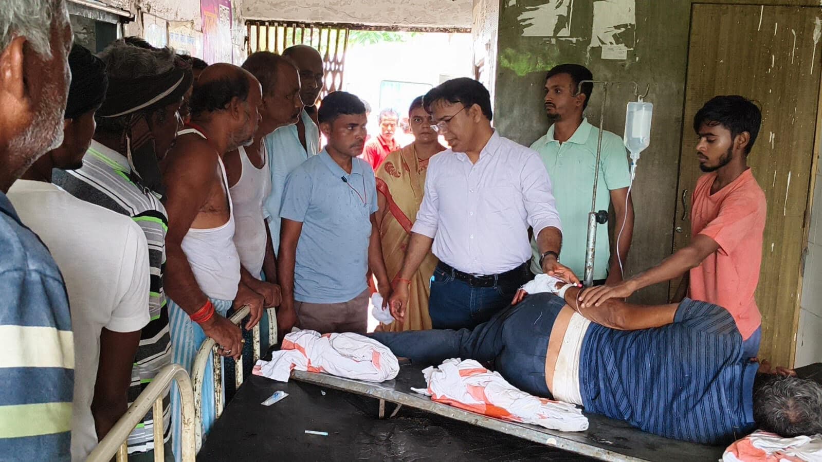 जमीन विवाद में युवक पर जानलेवा हमला, इलाके में तनाव