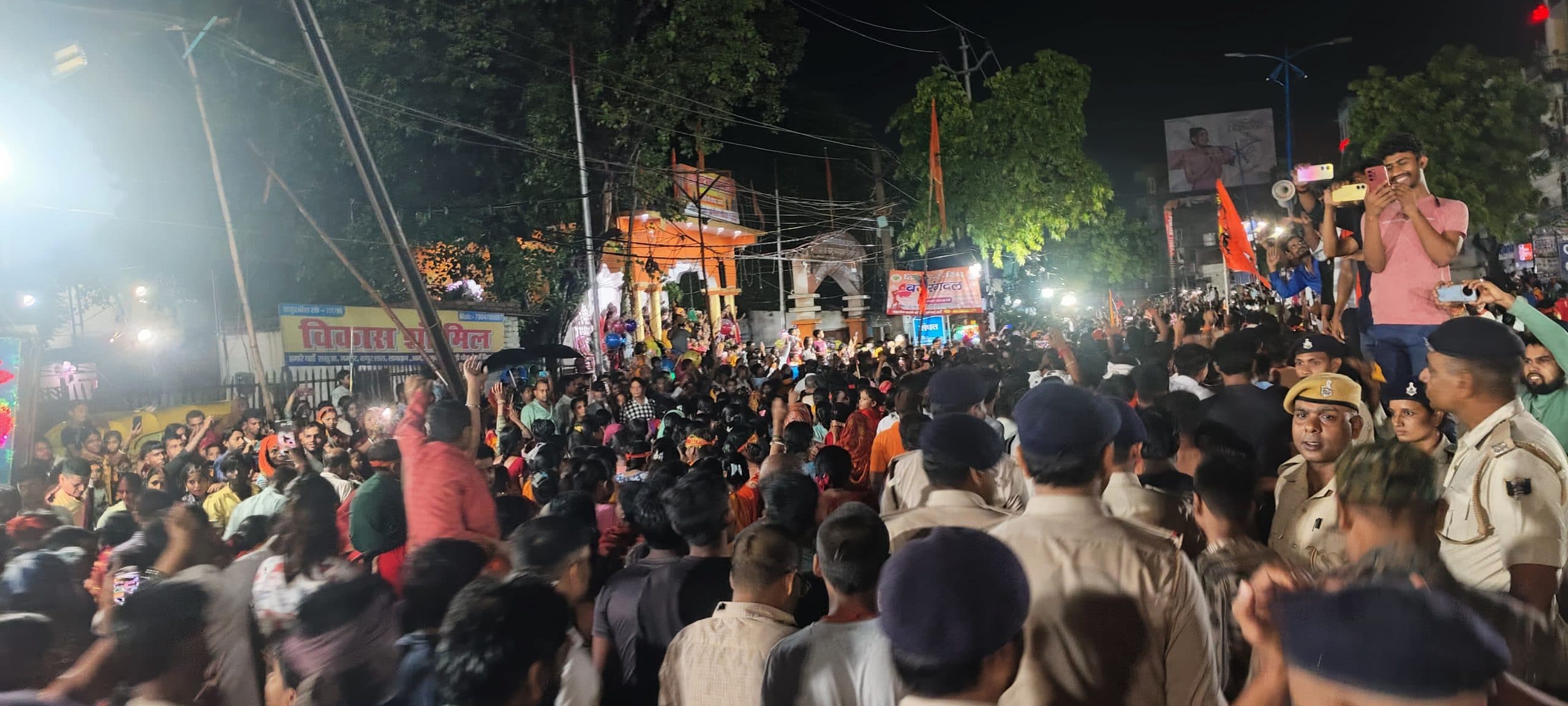 माता की डाली खप्पड़ पूजा में उमड़ पड़ा श्रद्धालुओं का सैलाब