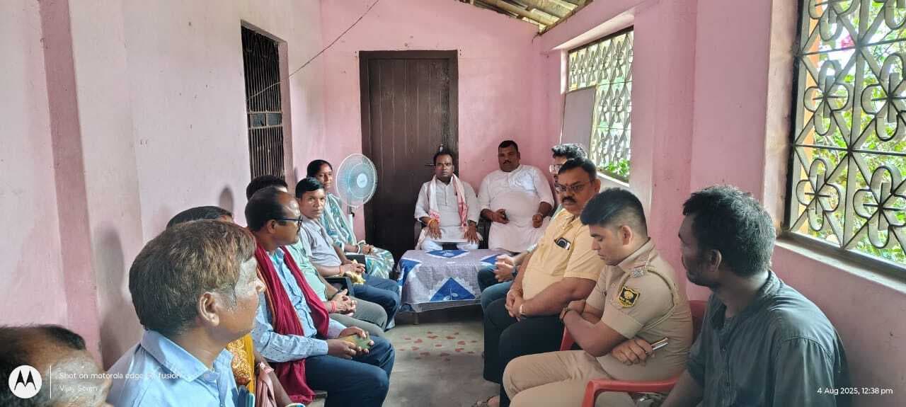 एसटी आयोग के सदस्य ताल्लु बासकी ने गांवों का किया दौरा