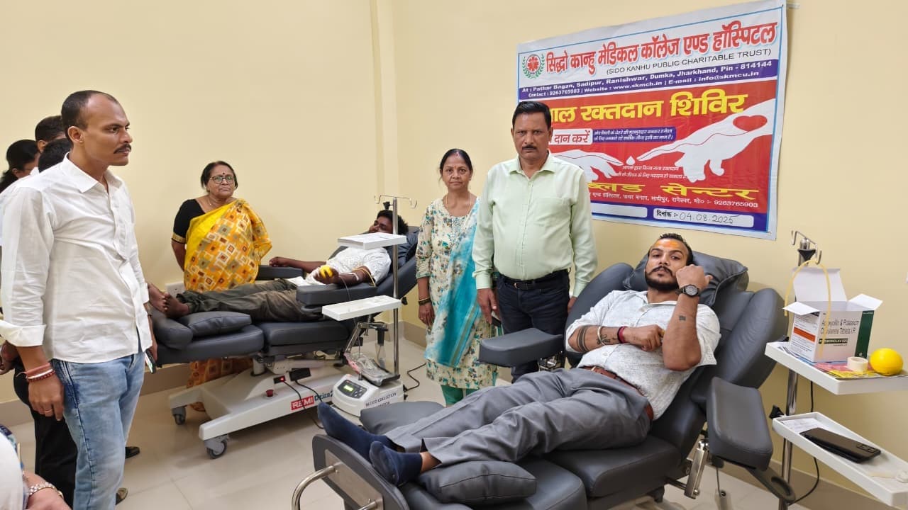 रक्तदान से बड़ा कोई पुण्य नहीं: चेयरमैन