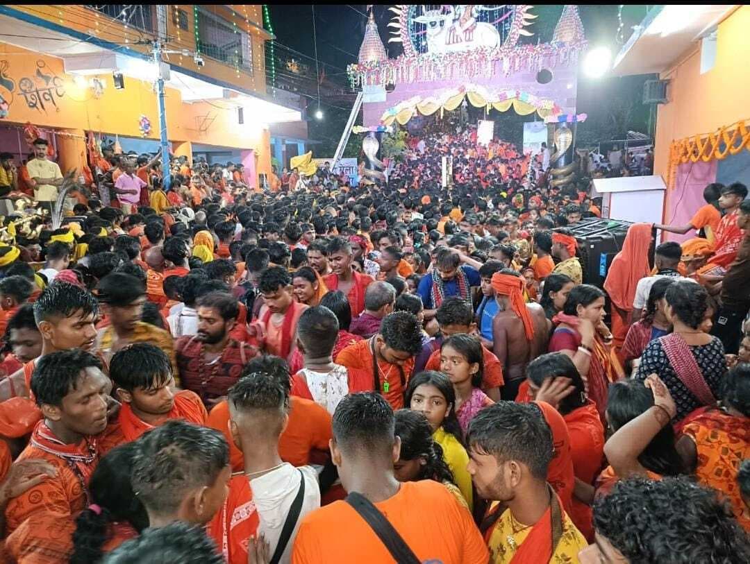 अंतिम सोमवारी पर एक लाख 20 हजार श्रद्धालुओं ने शिवगादीधाम में किया जलाभिषेक