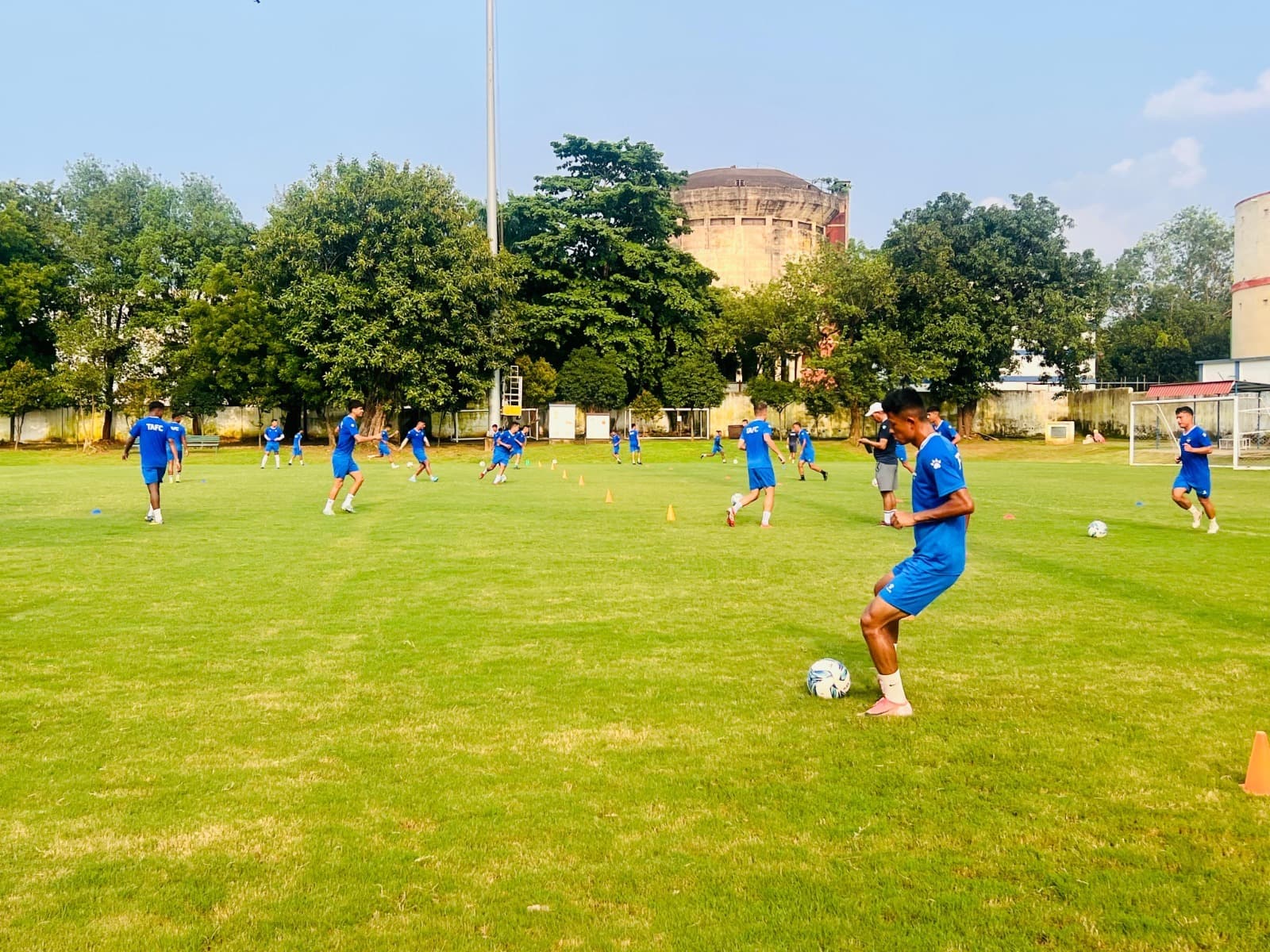 Durand cup jrd tata sports complex : भारतीय सेना और त्रिभुवन आर्मी का मैच आज जेआरडी में