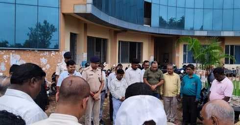 पूर्व मुख्यमंत्री शिबू सोरेन को महागामा में दी गयी श्रद्धांजलि