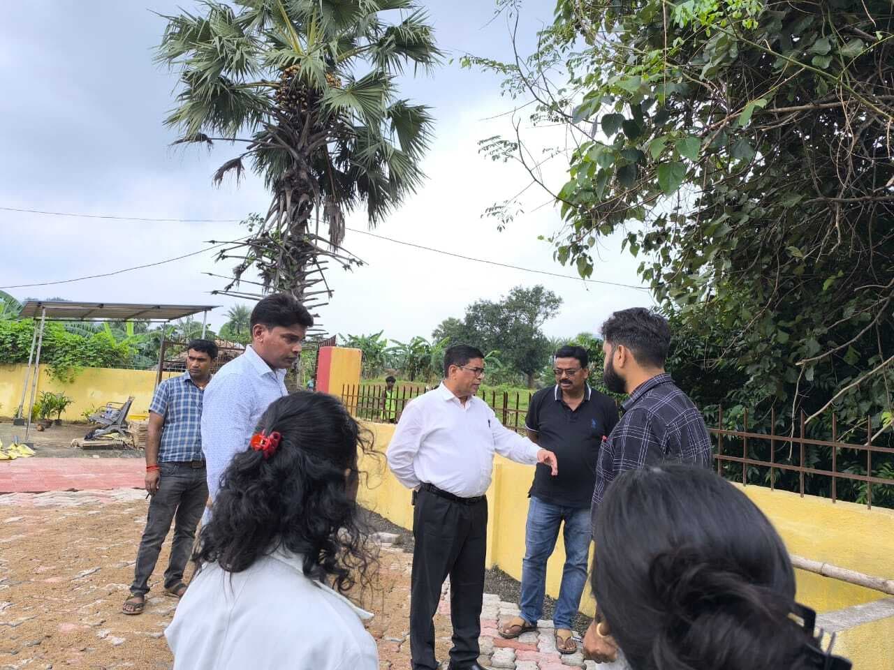 सीएस ने आयुष्मान आरोग्य मंदिर लखीपुर के एनक्यूएएस का किया मूल्यांकन