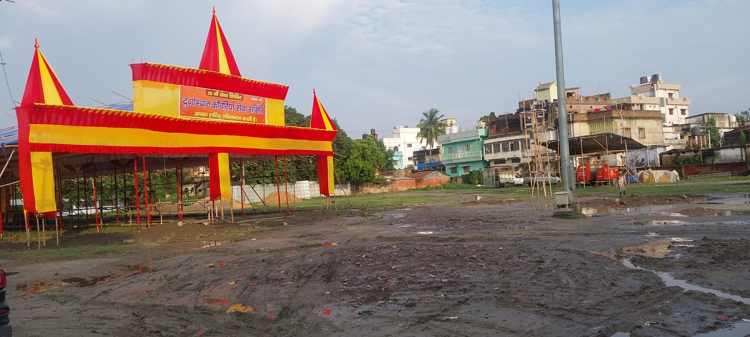 दुर्गास्थान शिविर में कांवरियों को मिलेंगी सुविधाएं