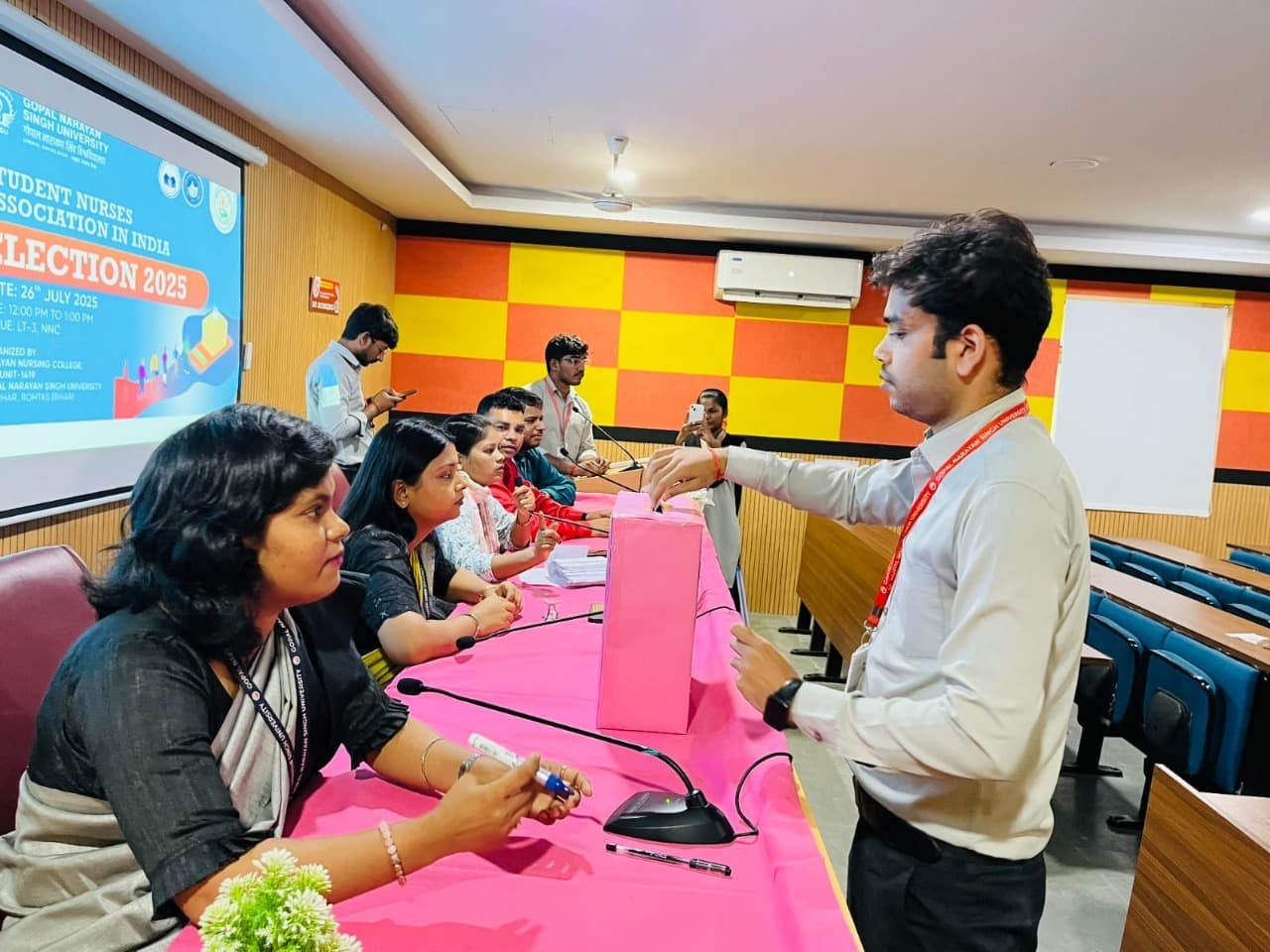 नारायण नर्सिंग कॉलेज का चुनाव संपन्न, डॉ के लता चुनी गयी अध्यक्ष