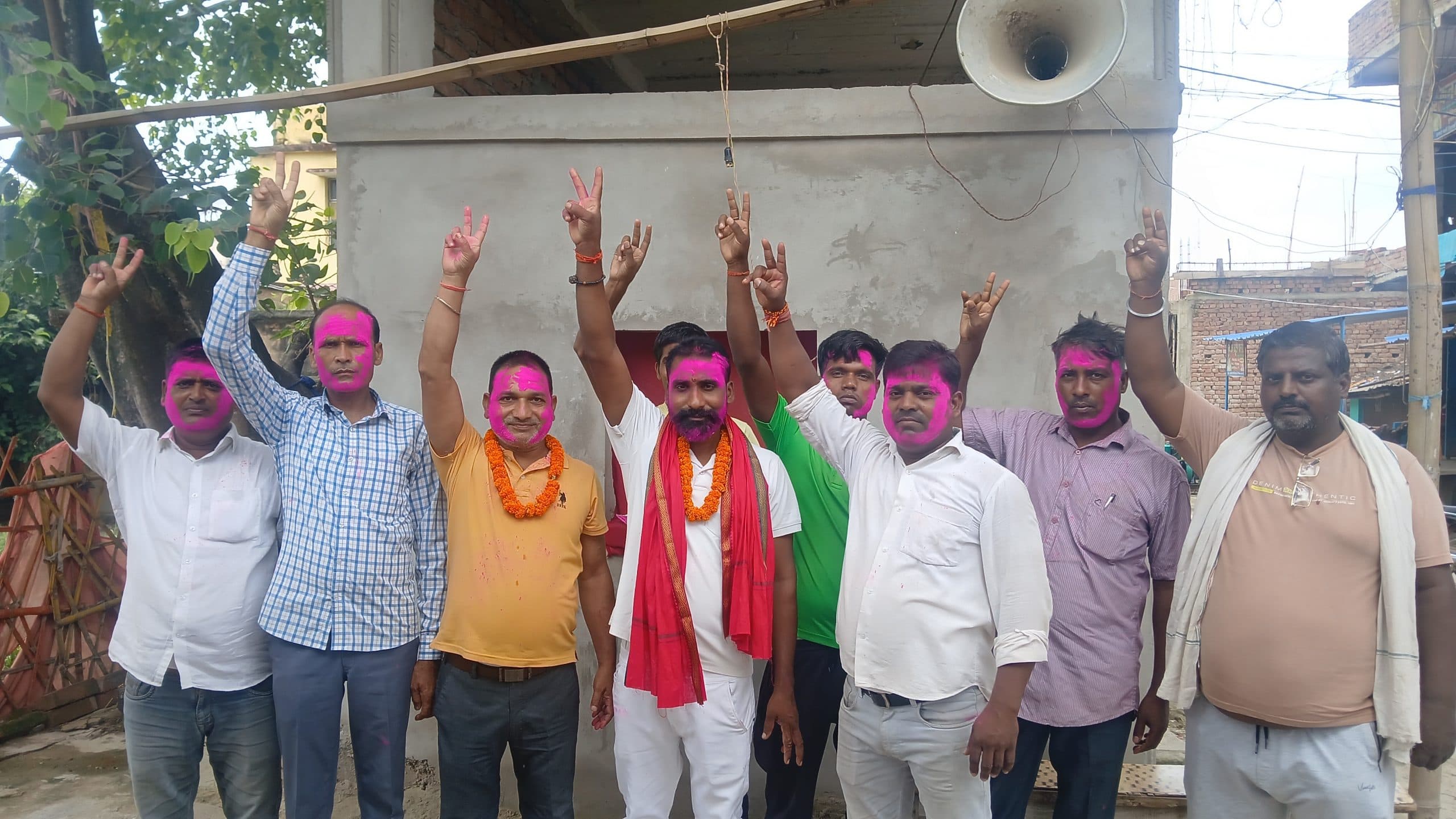 Samastipur News:रात्रि प्रहरियों ने सीएम के प्रति जताया आभार, मनाया जश्न