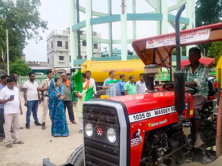 Motihari: निगम को मिला जल निकासी को चार  सेक्शन मशीन