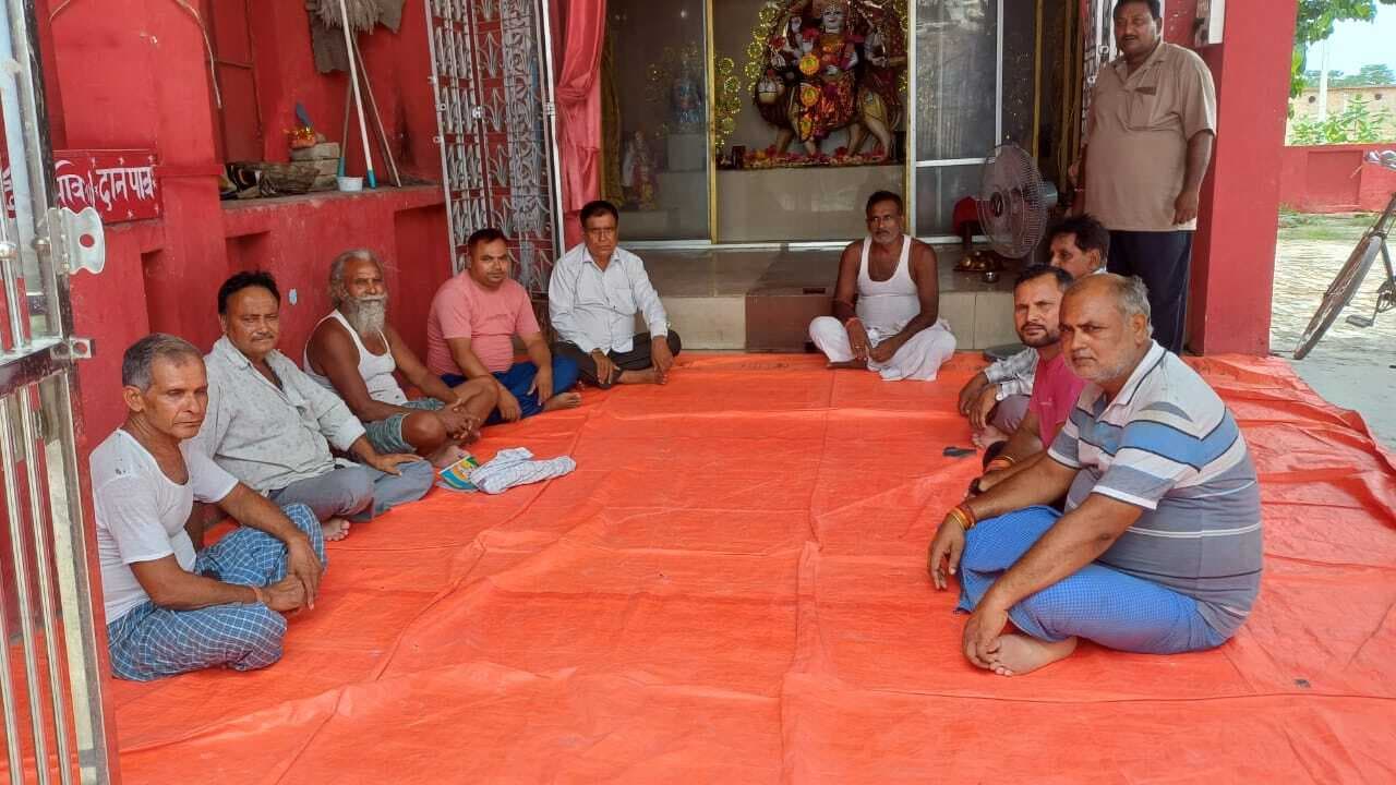 Samastipur News:शारदीय नवरात्रा को लेकर हुई बैठक