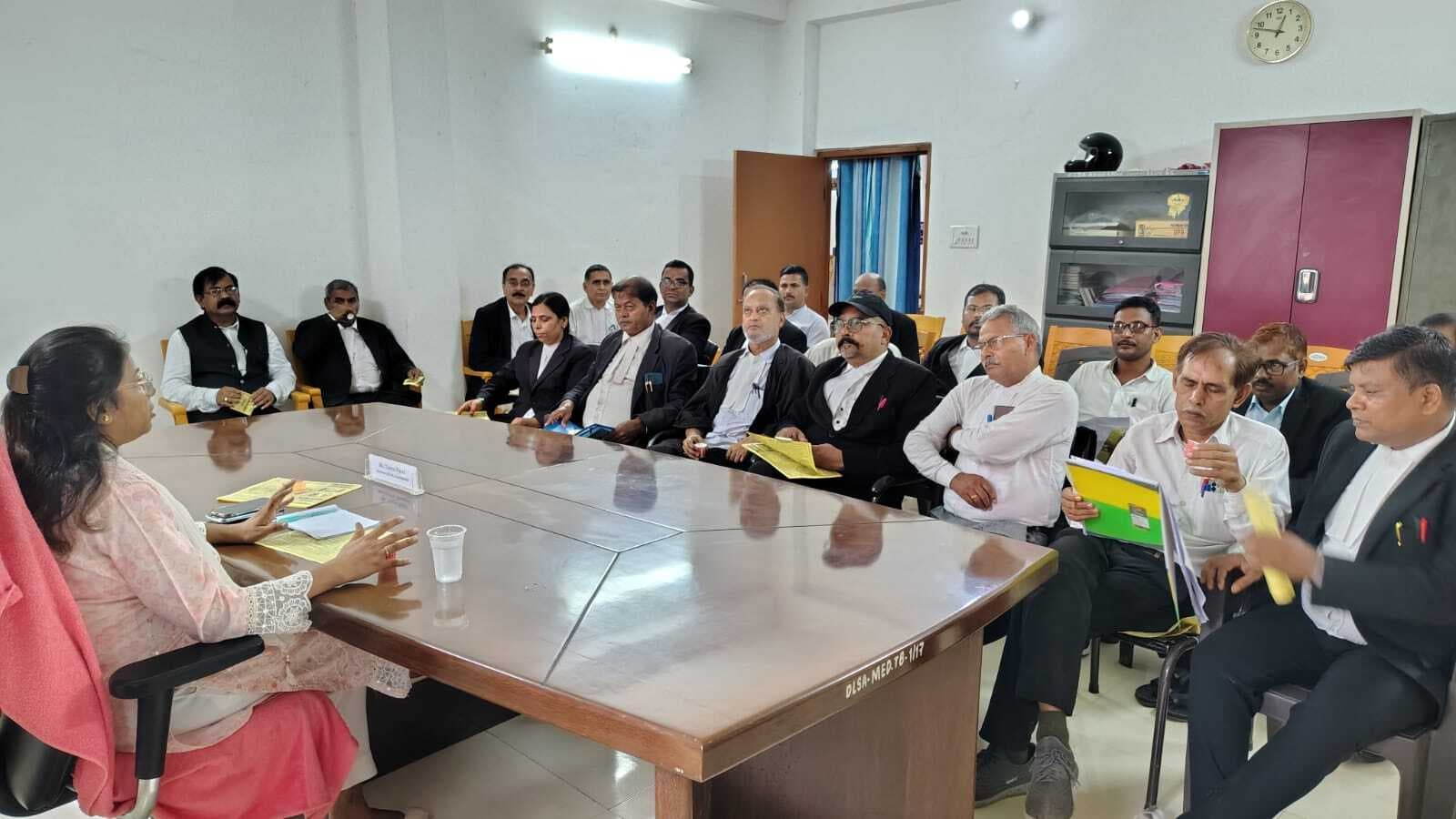 मध्यस्थता अभियान में न्याय मित्रों की भागीदारी एवं सहयोग आवश्यक : सचिव