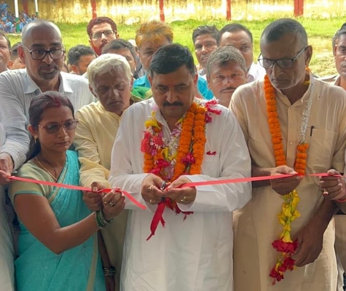 प्लस टू स्कूल चांसी के नये भवन का विधायक ने किया उद्घाटन
