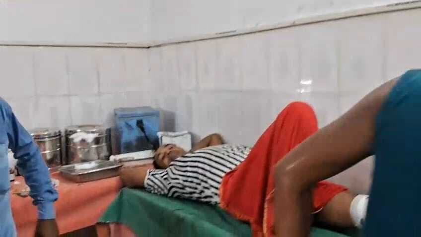 सारवां : दो बाइकों की टक्कर, युवक घायल