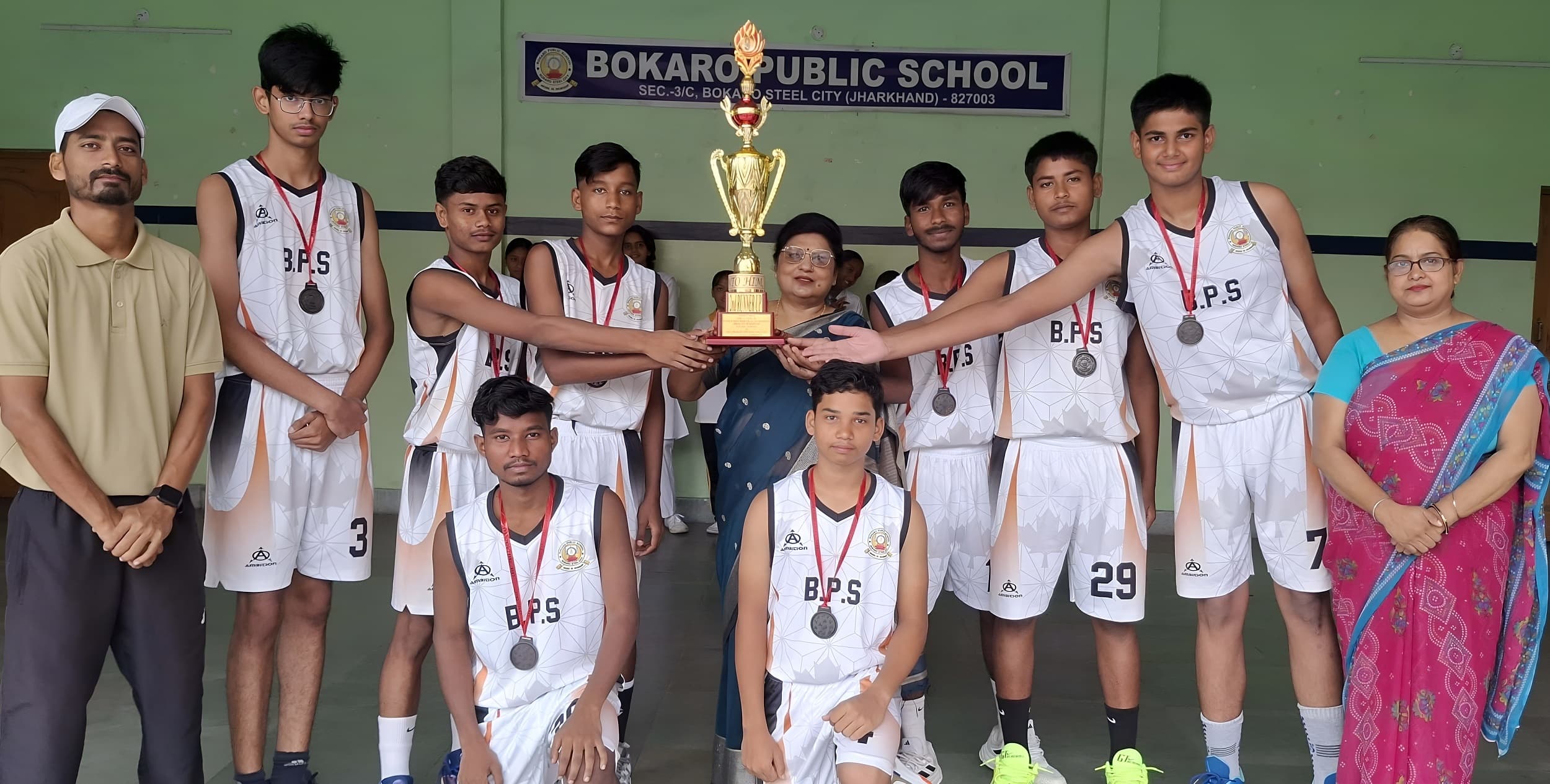 Bokaro News : बास्केटबॉल चैंपियनशिप में बीपीएस के खिलाड़ियों ने किया बेहतर प्रदर्शन