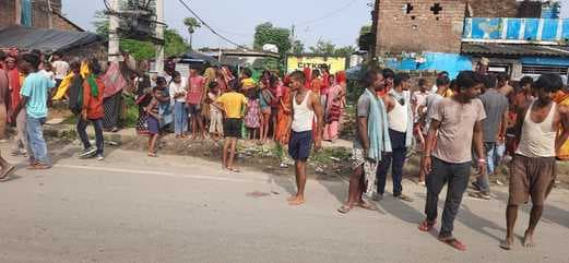 मेहरमा चौक के पास बाइक की टक्कर से साइकिल सवार घायल, दोनों गोड्डा रेफर