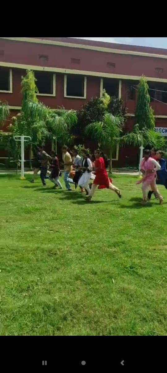 Motihari: महिला कॉलेज में रेड रन 2025 का हुआ आयोजन