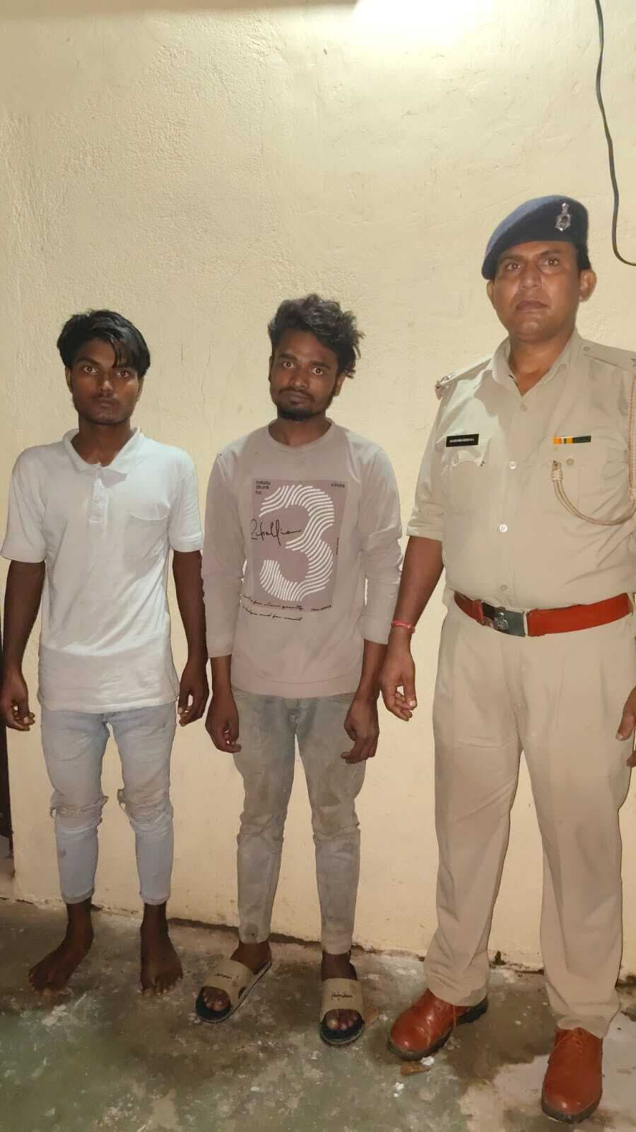 46 ग्राम ब्राउन शुगर के साथ दो गिरफ्तार