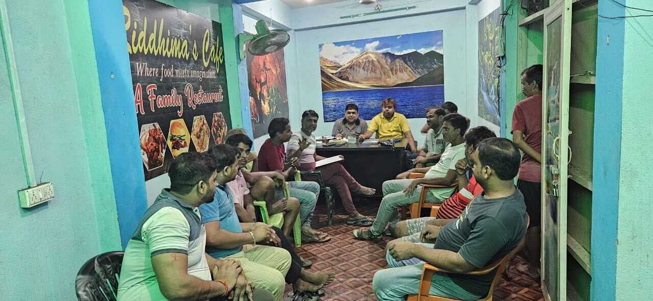 गणेश उत्सव की तैयारी शुरू, युवा शक्ति संघ ने की बैठक