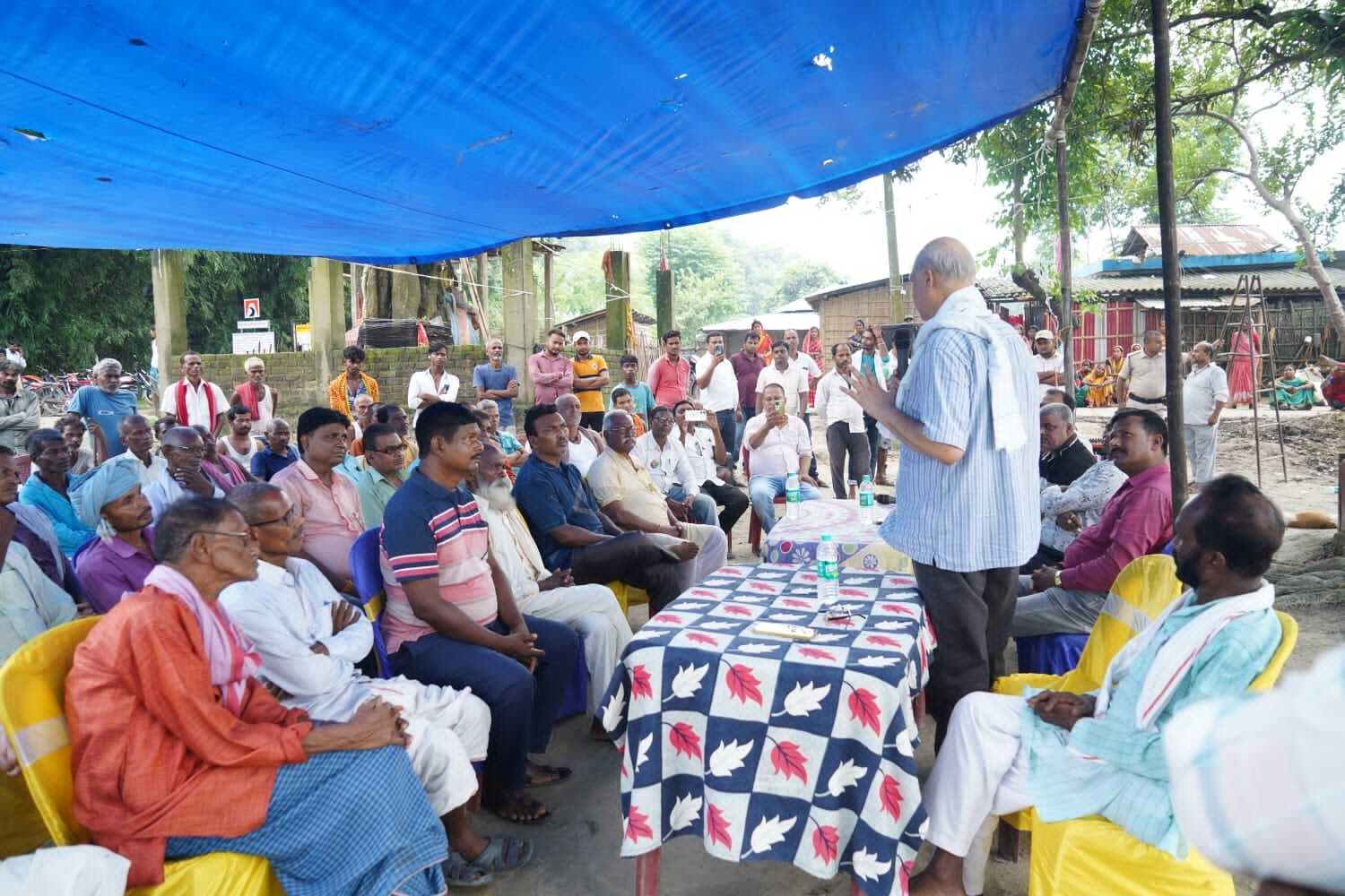 जबड़ा पहाड़पुर में विधायक ने किया आरसीसी पुल निर्माण का उद्घाटन