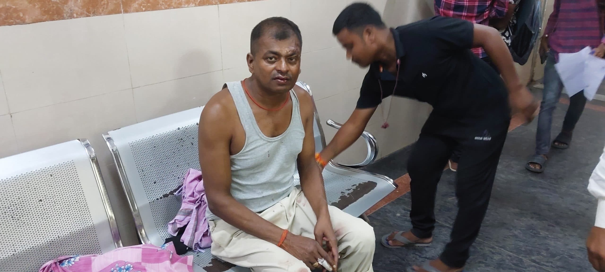 सड़क हादसे में तेलता थाना के एसआई गंभीर रूप से घायल