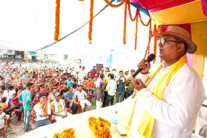 बिहार बदलाव सभा में भारी संख्या में शामिल हुए लोग