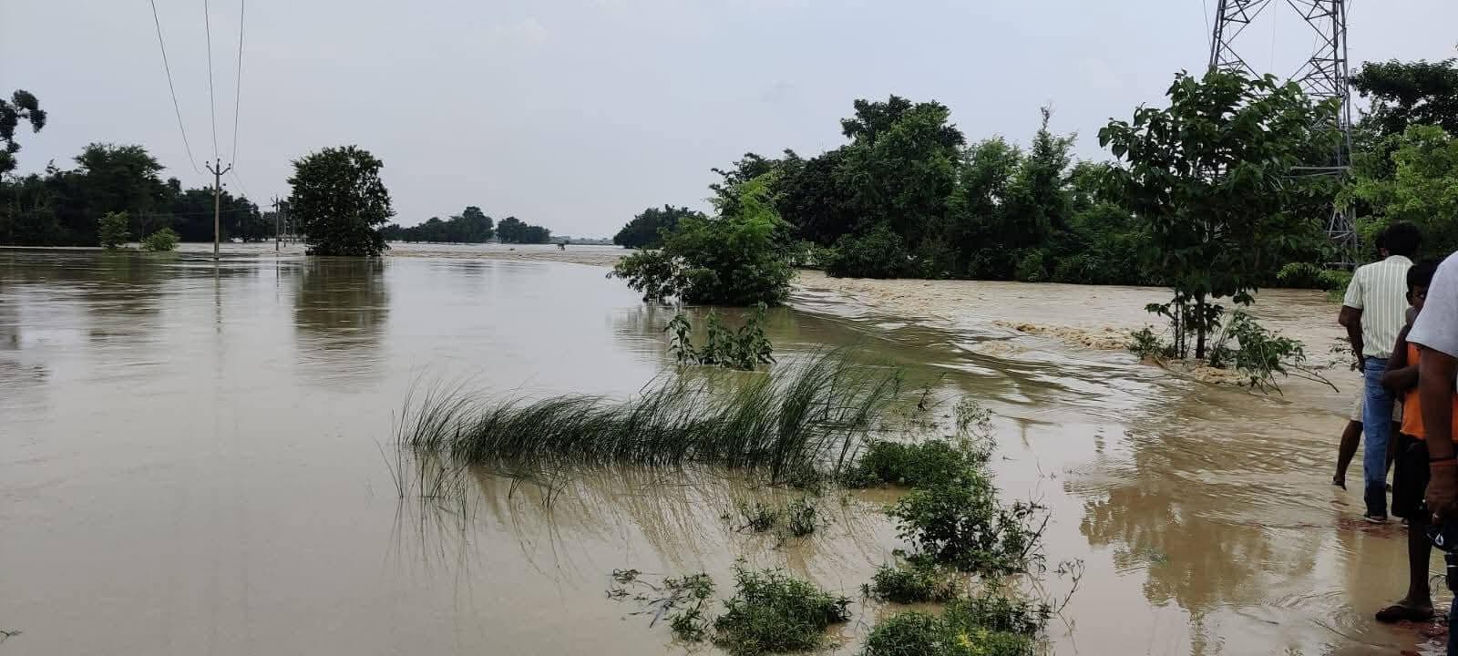 Madhubani News : भुतही बलान नदी में बाढ़ आने से गोरगामा परसा सड़क से आवाजाही बाधित