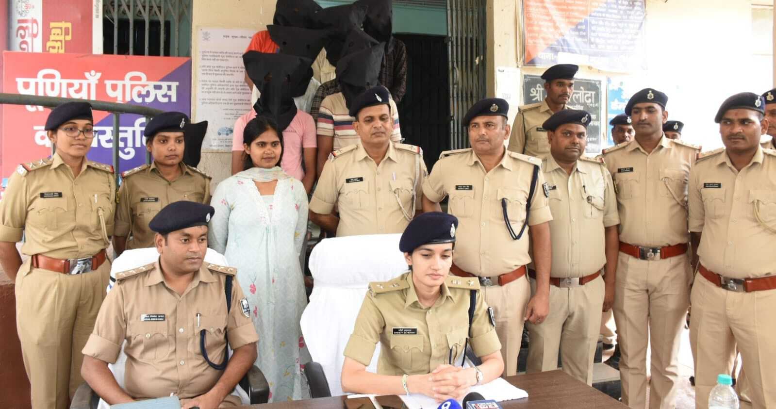 हरदा रेड लाइट एरिया से पटना व मुजफ्फरपुर की तीन नाबालिग लड़कियों को कराया गया मुक्त