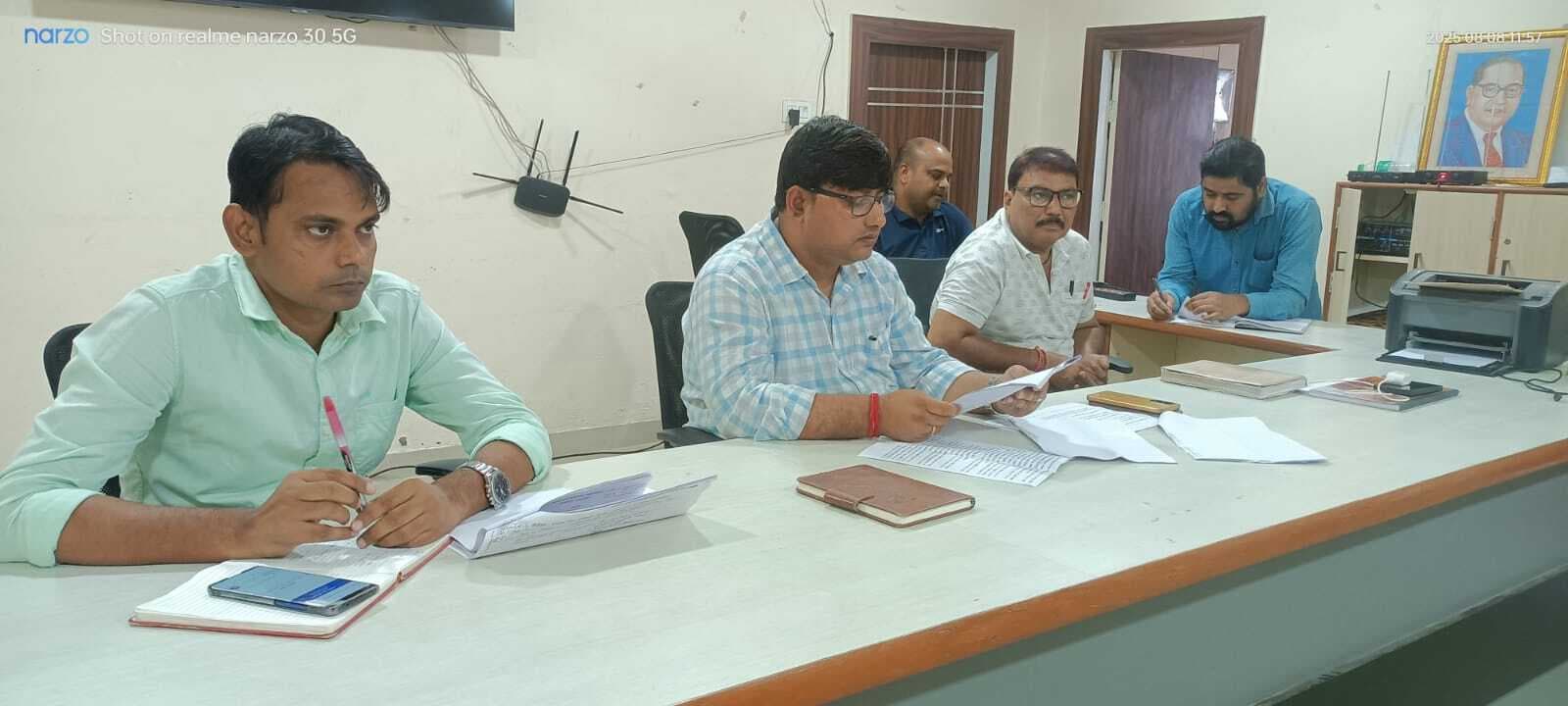 राजस्व महा अभियान के संदर्भ में दी जानकारी