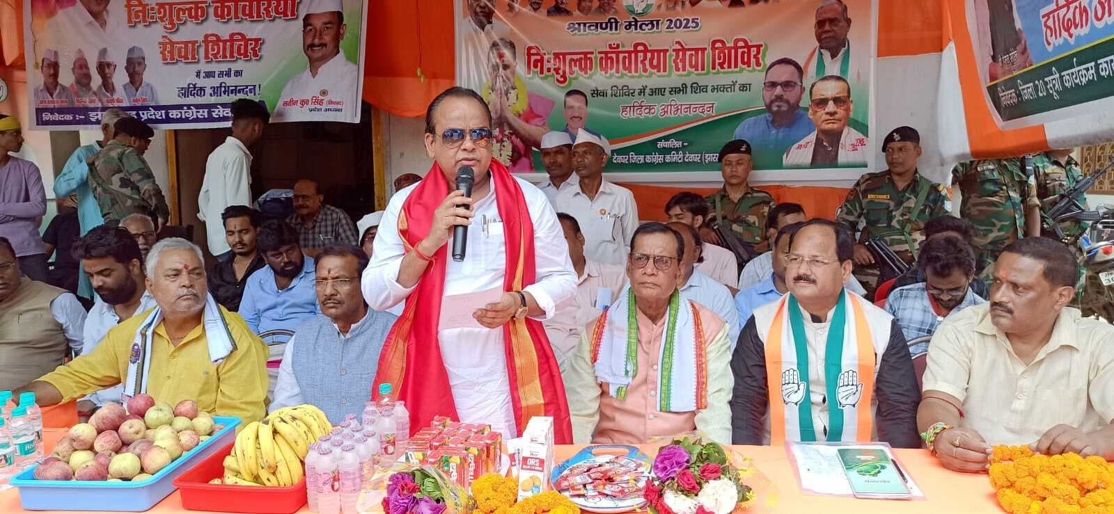 Deoghar news <bha>;</bha> बाबा नगरी में सेवा और व्यवस्था की मिसाल कायम : डॉ इरफान